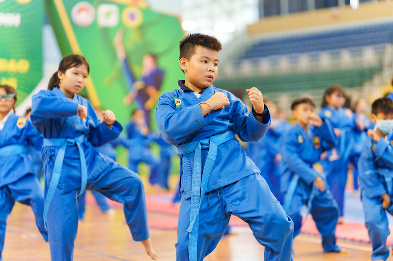 Giải Vovinam Việt Võ Đạo Cúp Nestlé MILO 2023 chào đón gần 2.000 vận động viên tham gia tranh tài